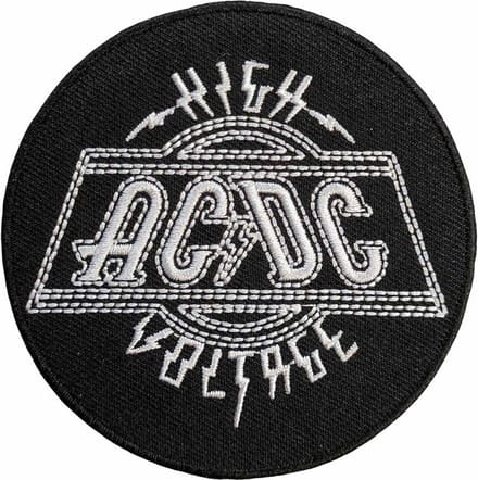 AC/DC - High Voltage Patch - Zwart