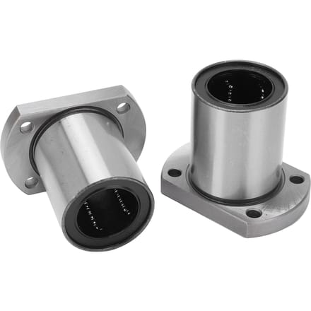 2 Pièces Palier Linéaire à Bride Faible Charge de Fonctionnement Rotation Douce Palier Linéaire à Contact Ponctuel Remplacement
