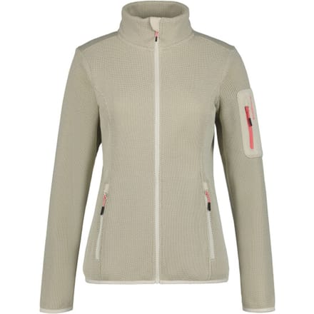 ICEPEAK - Bowersville - Fleece sweater met rits dames - Wit