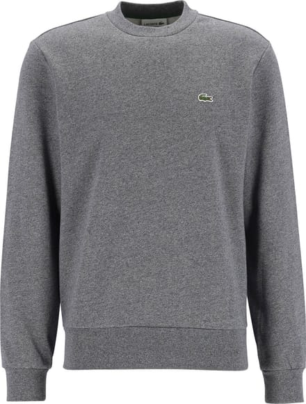Lacoste heren sweatshirt - zwart met wit melange - Eclipse Jaspe