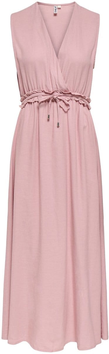 ONLY - ONLGOA SL LINEN BL LONG DRESS CC PNT - Meisjes - Maxi jurken