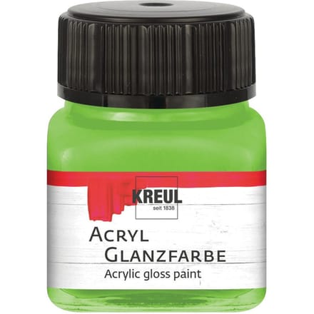 KREUL Acrylglansverf, 20 ml - Limoengroen