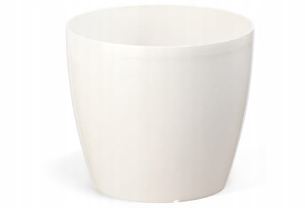 Magnolia Pot/Deksel 18cm Crème - Kunststof, Hoogglans