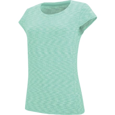 Regatta T-shirt Korte Mouwen Hiking Dames Textuurpatroon