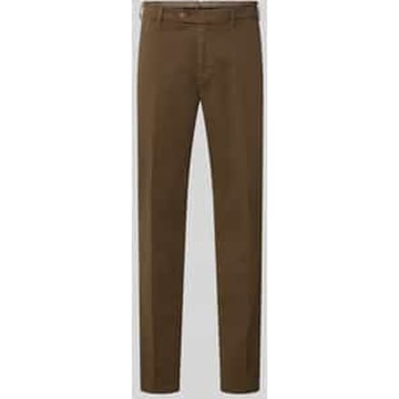 Regular fit chino van katoenmix model 'Lupus'