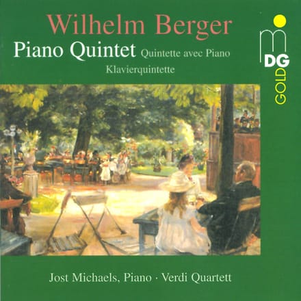 Jost Michaels, Verdi-Quartett - Berger: Piano Quintet Op.95 (CD)