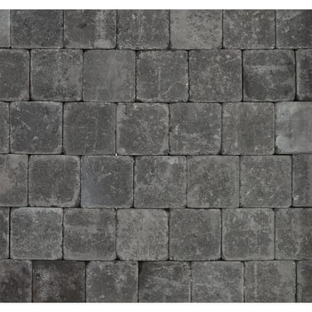 Trommelstenen of koppelstones antraciet 10x10cm (m2)