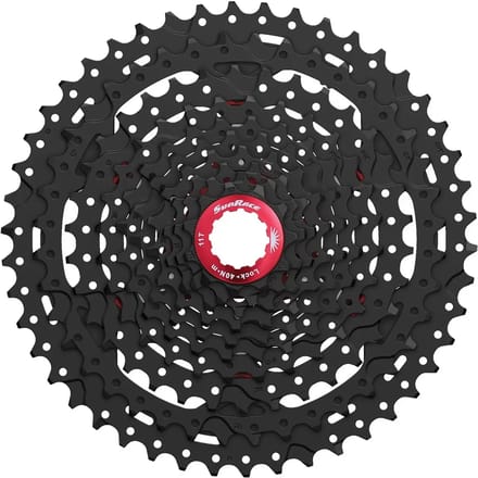 Cassette Sunrace CSMX3 10-speed - 11-42T - zwart