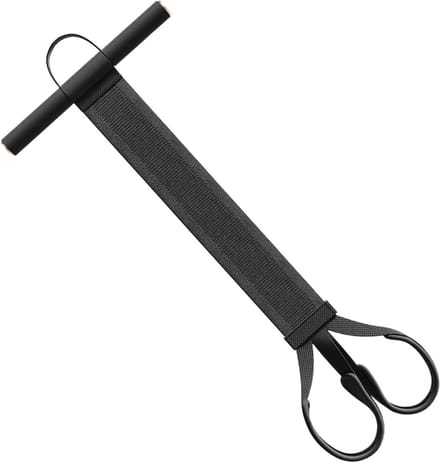 Pedaaltrekker Trainingsapparatuur - Elastische Stretch Trainer - Buikspier Training - Ergonomische Handgrepen - 120 lbs Weerstand - Zwart