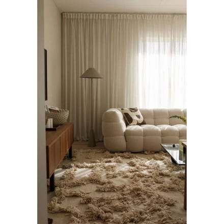 Globen Lighting vloerlamp Cannes, beige, hoogte 140 cm