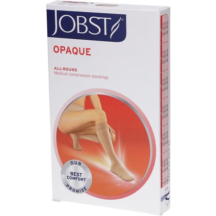 Jobst Opaque 2 Ad Reg Sft Black Iii Pair