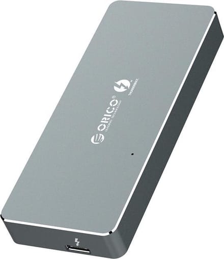 Orico Thunderbolt™ 3 NVME M.2 SSD behuizing - 40Gbps - USB-C - Sky Grey