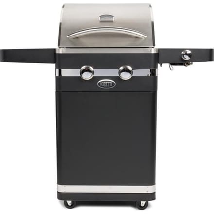 Boretti - Buitenkeuken - Bernini Nero - 2-branders - zwart - gas barbecue
