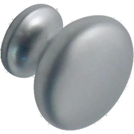 Bertomani Meubelknop - Zamak - Vernikkeld - 25mm - Set Van 2