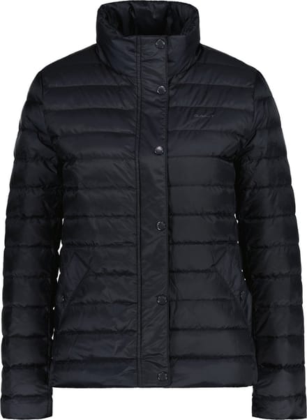 Gant Light Down Jas Zwart M Vrouw