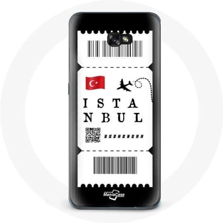 Case voor Samsung Galaxy A5 2017 Vliegticket Istanbul Türkiye