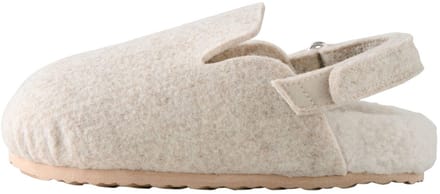 Next - Meisjes - Felt Clog Slippers - Naturel