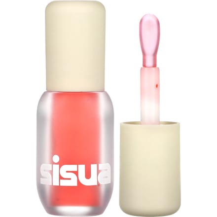 Unleashia, Sisua, Repulpeur à lèvres Sirop Popcorn, Non. 3 Neon Goyave, 3.8g beige