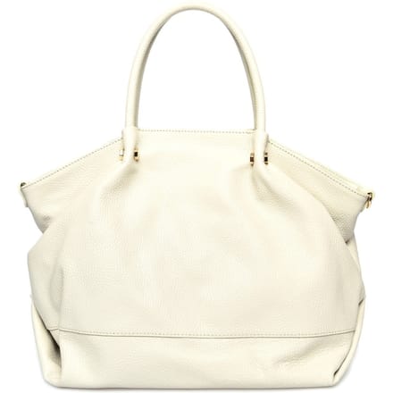 Isabella Rhea Beige Rundleer Tas