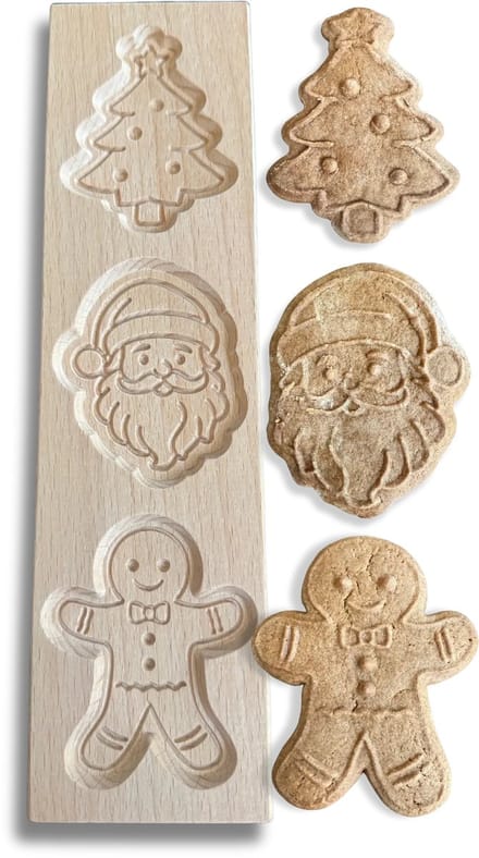 Speculaasplank ‘Kerstfeest’