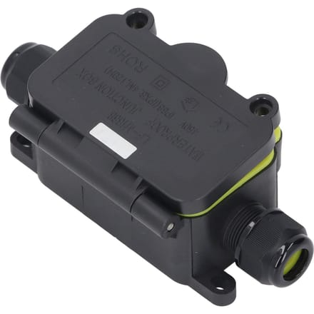 2-Weg Aansluitdoos IP68 Waterbestendig Elektrische Doos voor Buiten Landschapsverlichting 450V 40A