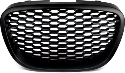 Voorbumper - Voor Seat Leon MK2 1P 2006-2009 - Auto accessoires - Mesh grille - Hittebestendig - Mat Zwart