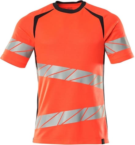 Mascot Accelerate Safe T-shirt 19082-771 - hi-vis rood/donkermarine - XL