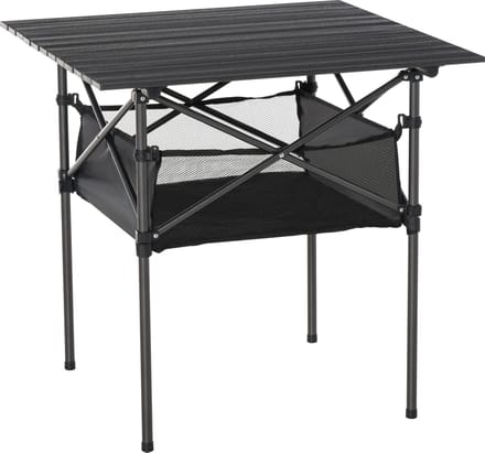 Outsunny - Campingtafel - met Opbergtas - met Nettas - Grijs
