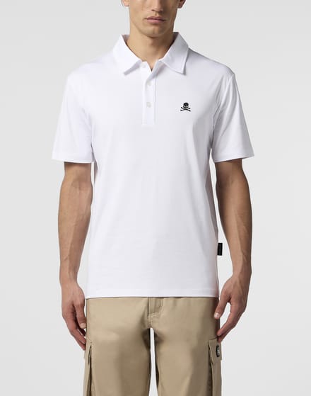 Poloshirt Ss Skull