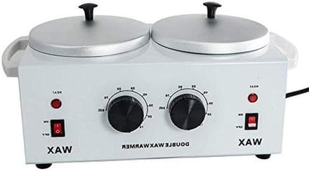 Dubbele Waxverwarmer - Ontharingsapparaat - Professioneel Ontharen - Dubbele Temperatuurregeling - 1000cc Capaciteit - Wit