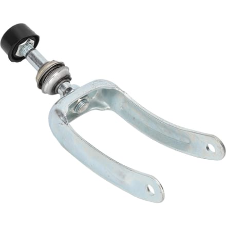 Ensemble Support de Roue avec Roulement Acier Haute Sensibilité Accessoires pour Fauteuil Roulant gray