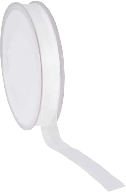 Wit Organza lint – 15 mm × 50 m – Organza