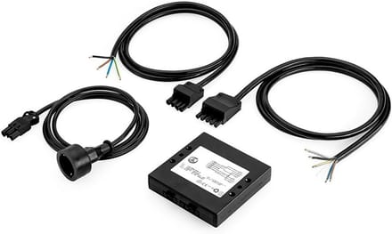Verdeelkast voor Keukenapparatuur 2m Kabel Zwart