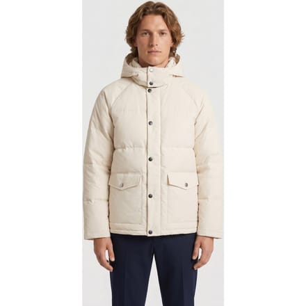 Brooks Brothers Down Jacket Off White Maat: S | Winterjassen Outlet | Heren | Wit