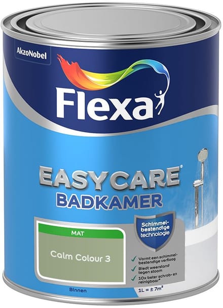 Flexa - Easycare Badkamer - Calm Colour 3 - Mengverf - 1 L