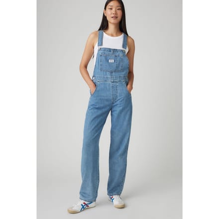 Levi's Vintage Denim Overalls Med Indigo Taglia: L | Tute Outlet | Donna | Blu