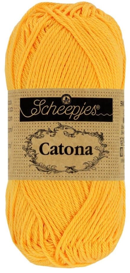Scheepjes Catona 50 gram - 208 Yellow Gold