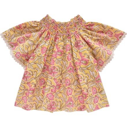 Louise Misha Blouse Flore Lem Patchouli Spring Größe: 9M | Hemden Outlet | kids