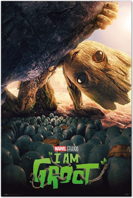 Guardians of the Galaxy - Marvel - Rocket en Groot poster - Little Guy - 61 x 91.5 cm