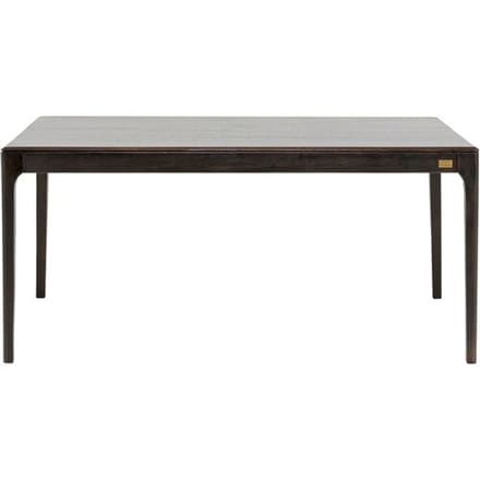 Retro eettafel donker hout 175x90 cm 175x90cm Kare Design Brooklyn Walnut