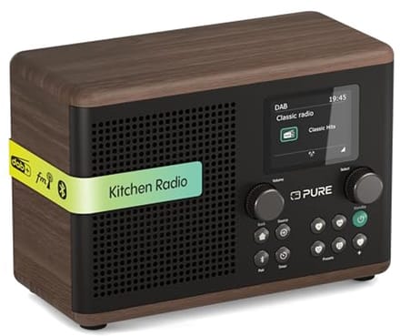 Digitale Keukenradio met DAB+, FM, Bluetooth en USB - Klassiek Design voor Superieur Geluid