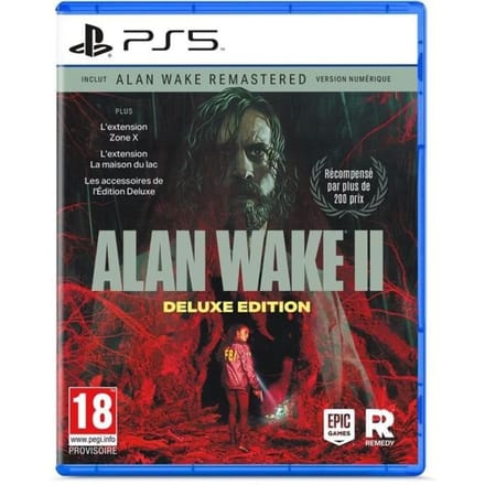 Just for Games Alan Wake 2 Deluxe Edition (PS5) Duits, Engels, Spaans, Frans, Japans PlayStation 5