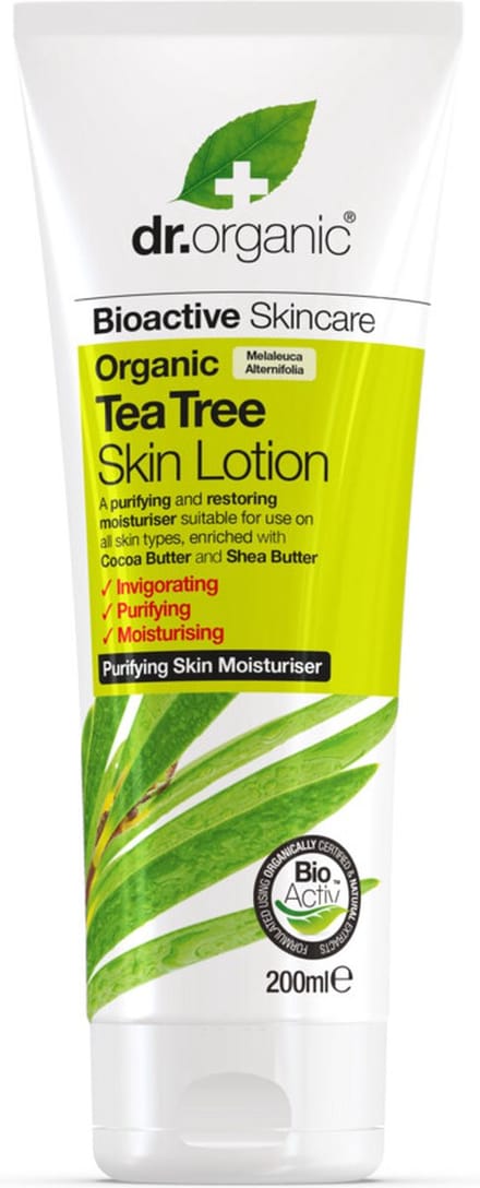 6x Dr. Organic Tea Tree Huidlotion 200 ml