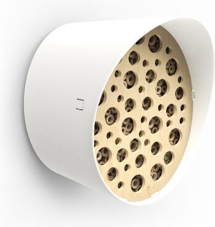 Capi Europe - Bijenhotel Oval 24x19x23 wit