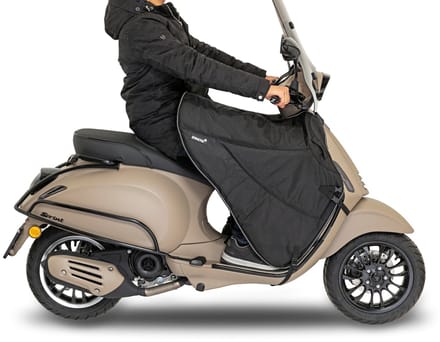 Beenkleed Stricto Premium Zwart | Piaggio / Vespa / China Scooter