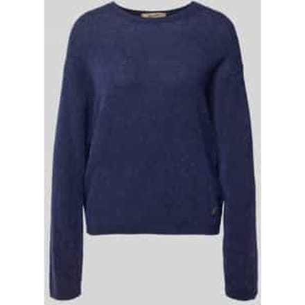 Gebreide pullover met verlaagde schouders model 'Mape'