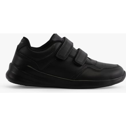 MARLING Unisex Leren School Sneakers Zwart