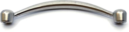 AVENUE decoration meubelgreep - model "Lies" - 96 mm - mat nikkel