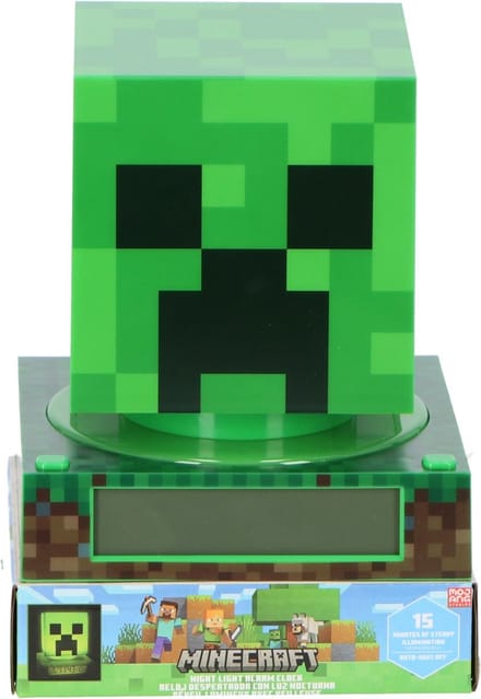 Réveil figurine 3D Minecraft - KIDS LICENSING - MIN3020