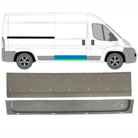 Interne reparatie achterste deuren voor Citroen Jumper 2006-2025 / Rechts / Set